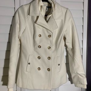 NEW GUESS CREAM COAT